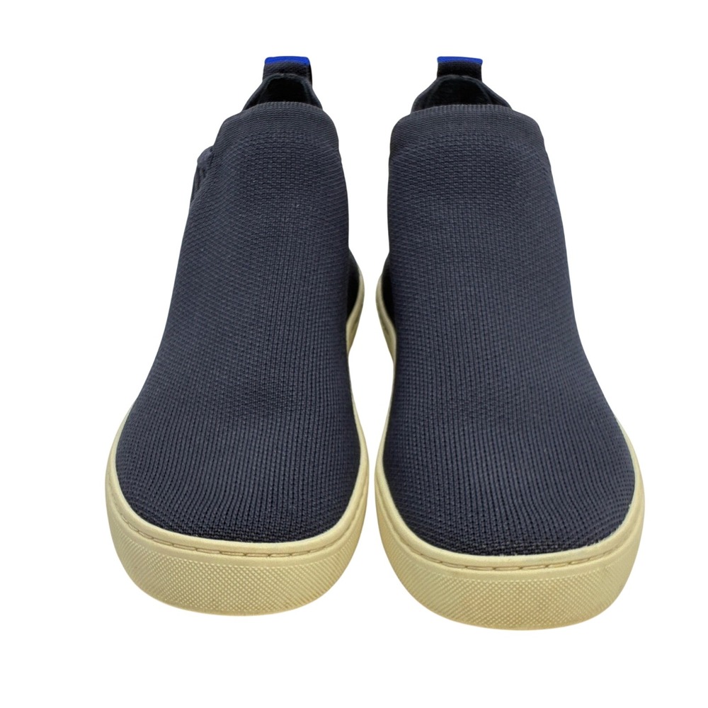 Rothy's Booties 7 The Chelsea Boot Navy Sustainable Minimalist